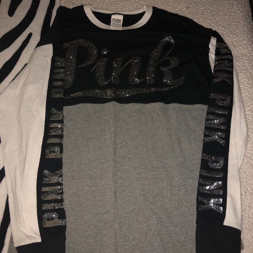 Victoria's Secret Long-Sleeve Sequin Top